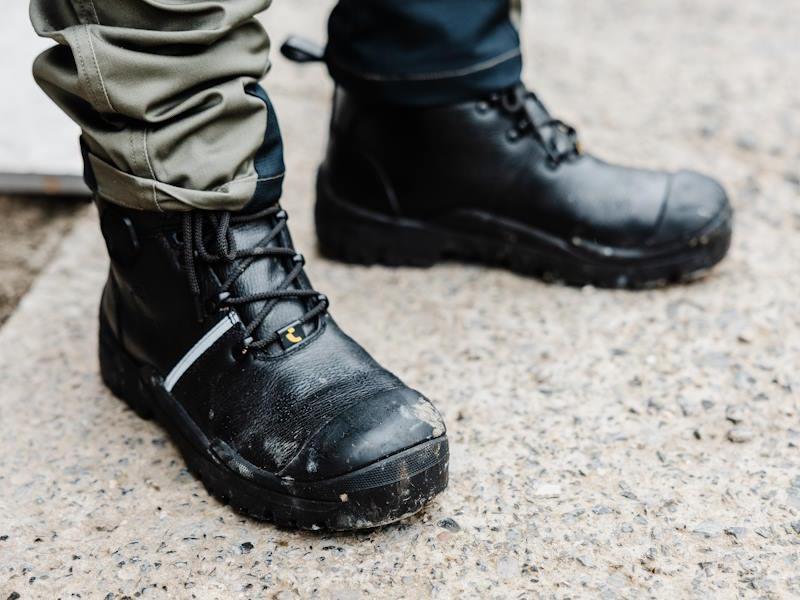 Gevoerde werkschoenen