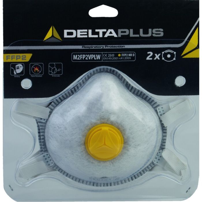 Delta Plus M2FP2VPLW SET 2 MASKERS FFP2