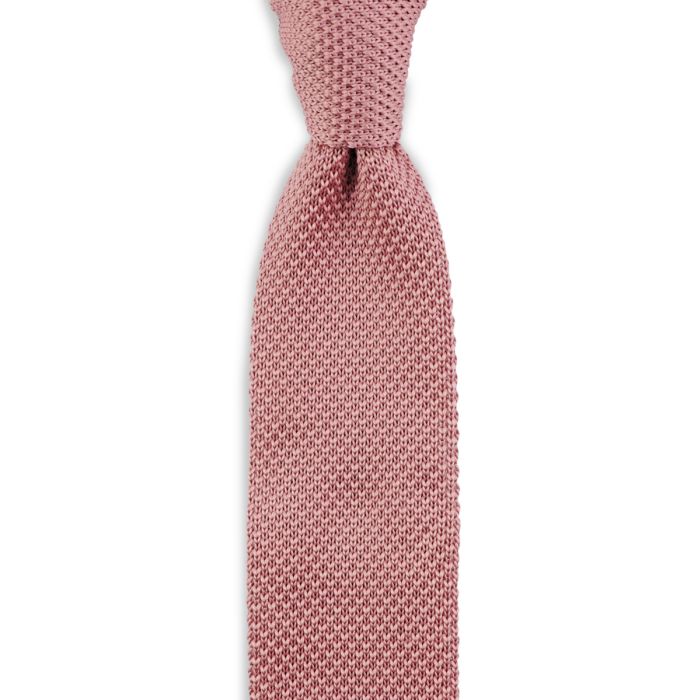 Sir Redman SR22016 ( SRTIE22016 ) gebreide stropdas zachtroze