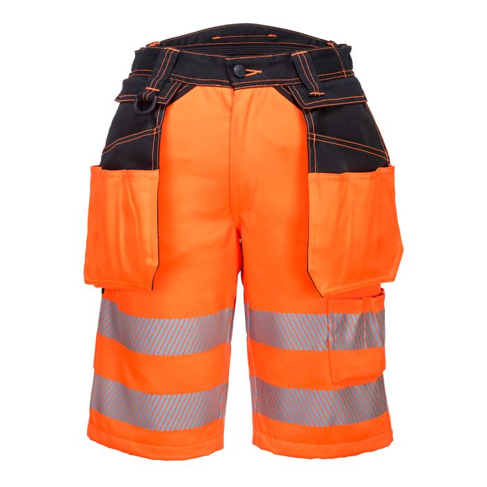 Portwest PW343 PW3 Hoge zichtbaarheid Korte Broek met holsterzakken