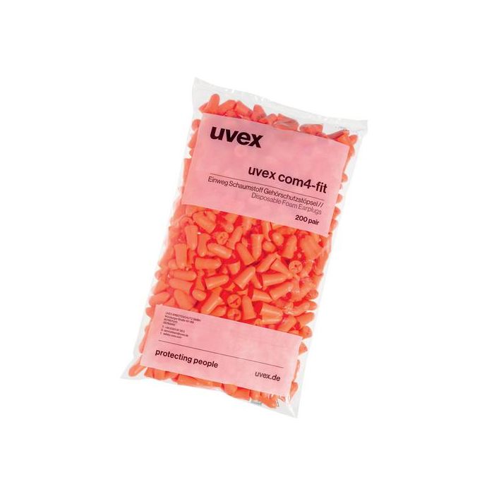 uvex com4-fit 2112006 oranje SNR 33 dB