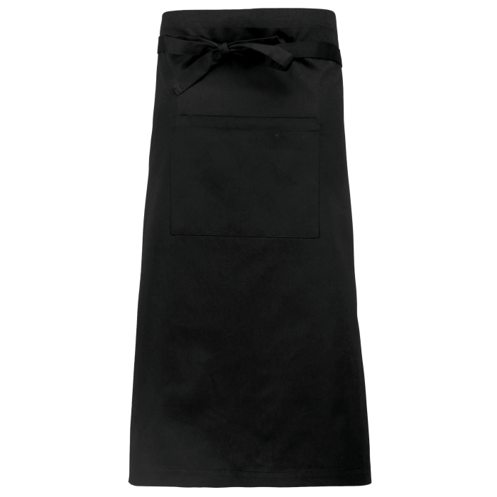 Kariban K8004 Extra lang schort Black One Size