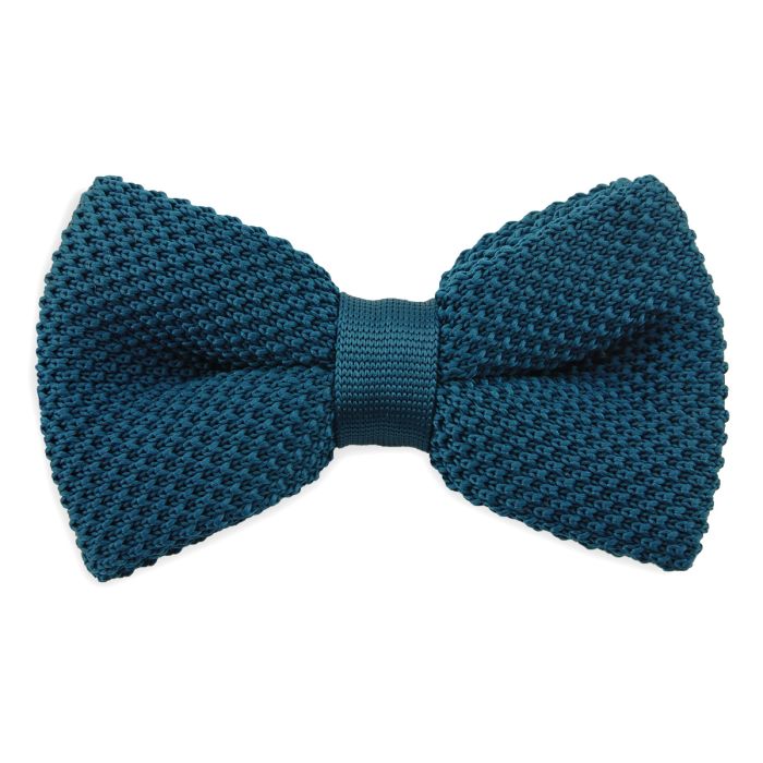 Sir Redman SR24002 ( SRBOWTIE24002 ) gebreide strik petrol