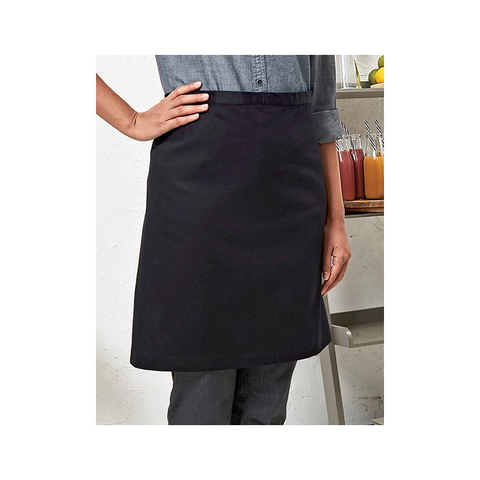 Premier Workwear PW114 Mid-Length Apron (Fairtrade Cotton)