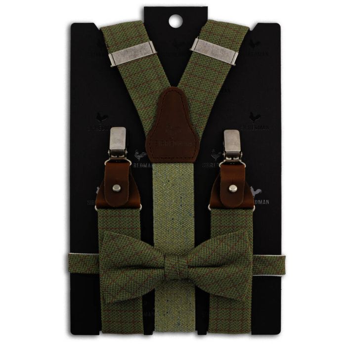Sir Redman SR20218 bretels combi pack MacMillan groen
