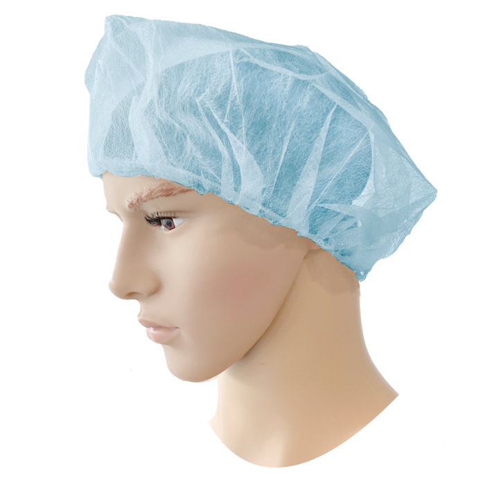 Baret PP Blauw 53 cm à 100 stuks