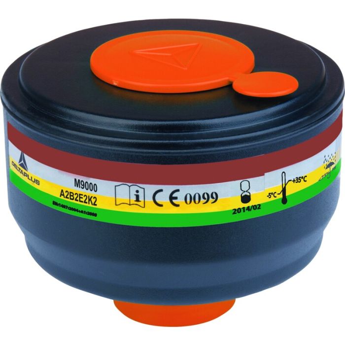 Delta Plus M9001EABEK2 4 FILTERS ABEK2