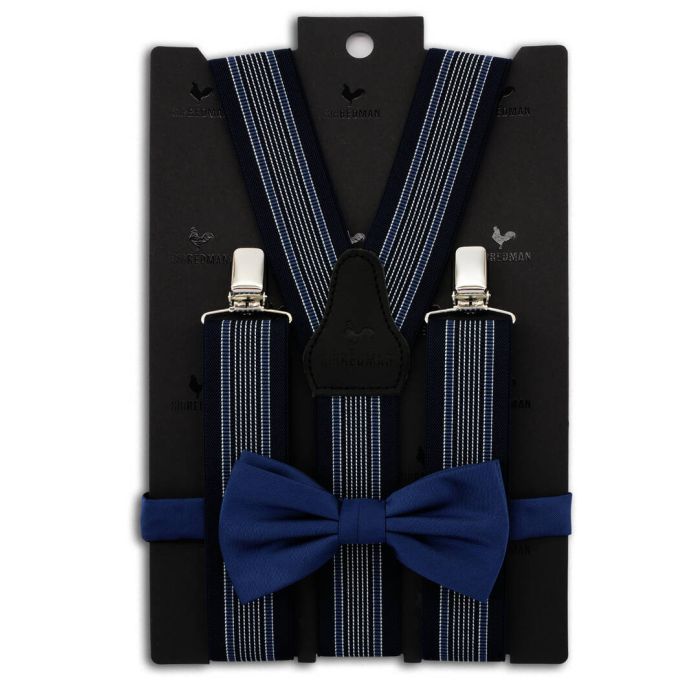 Sir Redman SR20094 ( SRCOMBI20094B ) bretels combi pack James Wyatt blauw