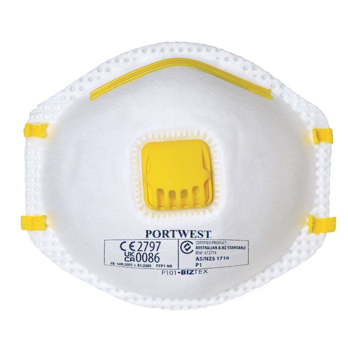 Portwest P101 FFP1 Masker met Ventiel
