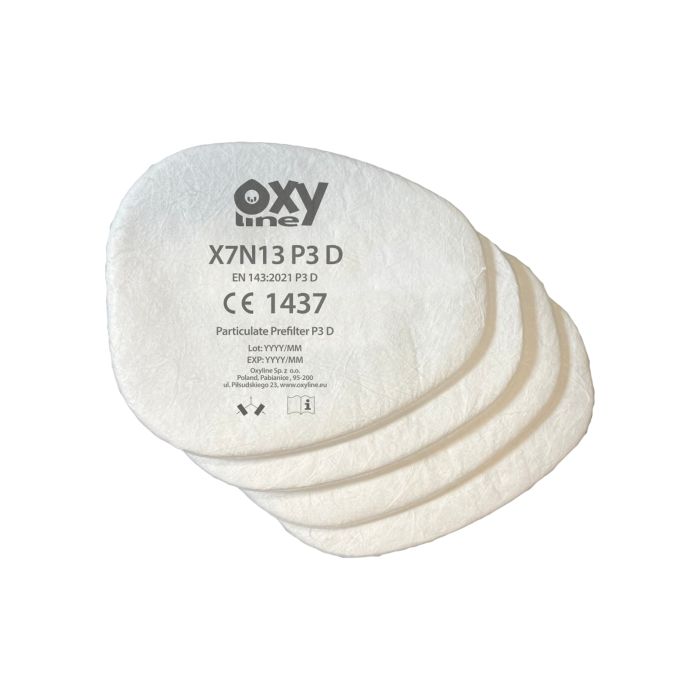Oxyline: OxyPro X7N13 Pre-filter P3 D