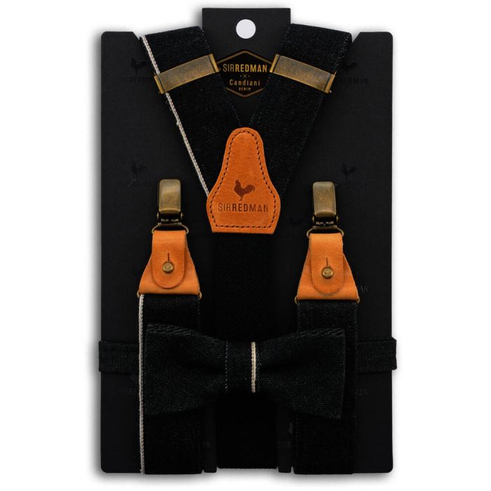Sir Redman SR20084 ( SRCOMBI20084B ) bretels combi pack Natural Nick Selvedge