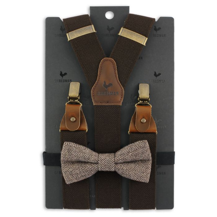 Sir Redman SR20197 ( SRCOMBI20197B ) bretels combi pack Essential Troy Tweed