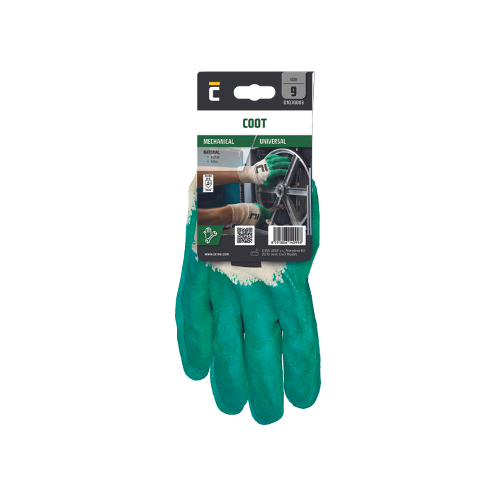CERVA 01070003BN COOT handshoen blister