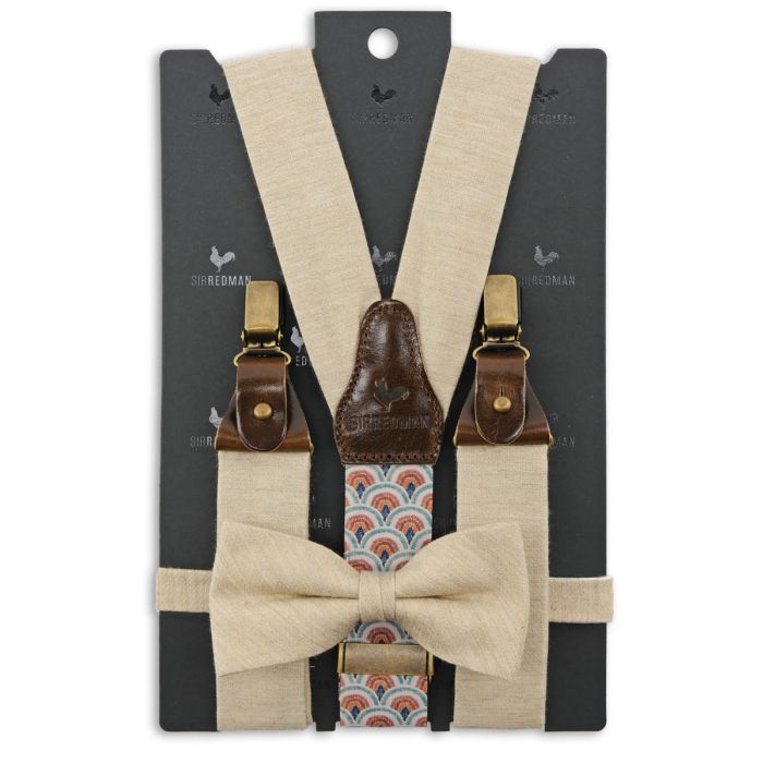 Sir Redman SR20153 ( SRCOMBI20153B ) bretels combi pack Festa Fortuna sabbia