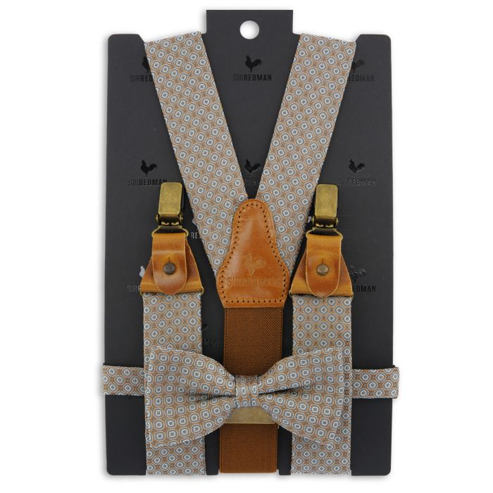Sir Redman SR20186 ( SRCOMBI20186B ) bretels combi pack Modern Gentleman hazel