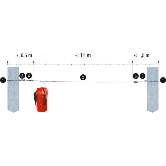 Delta Plus LV301 TIJDELIJKE HORIZONTALE