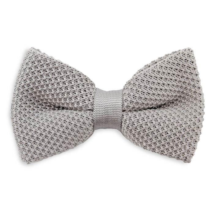 Sir Redman SR24074 ( SRBOWTIE24074 ) gebreide strik grijs