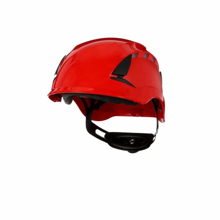 3M X5505V-CE4 SecureFit helm gev. rood