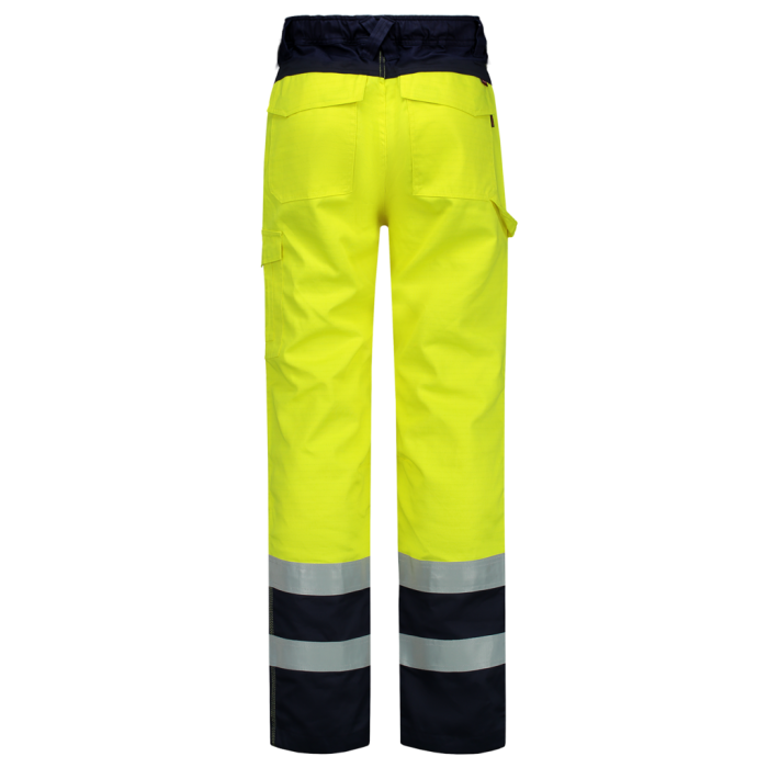 Tricorp 3007FluoryellowInk50 Werkbroek Multinorm Bicolor Outlet