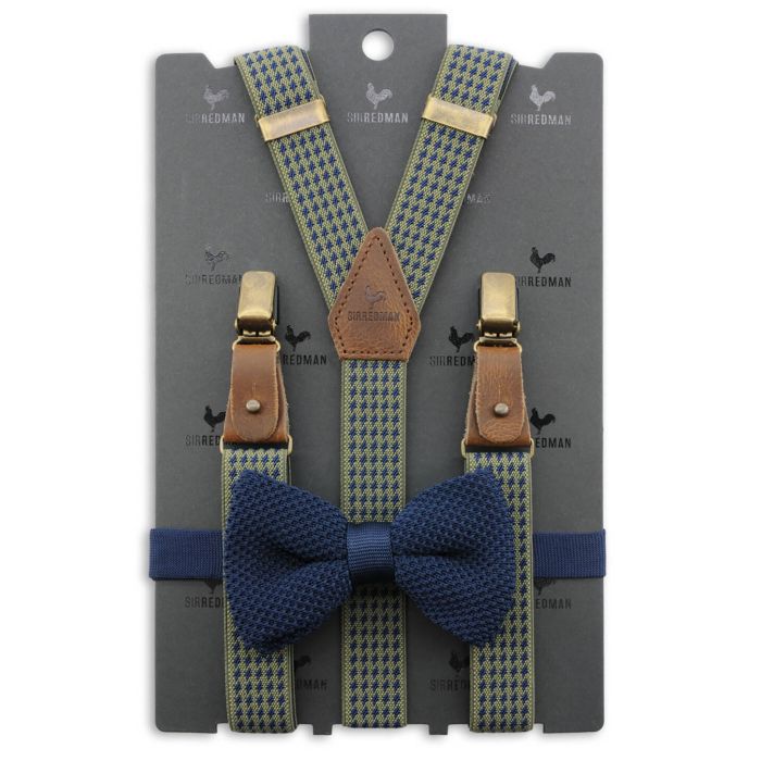 Sir Redman SR20086 ( SRCOMBI20086B ) bretels combi pack Mr. Dolph Dogtooth