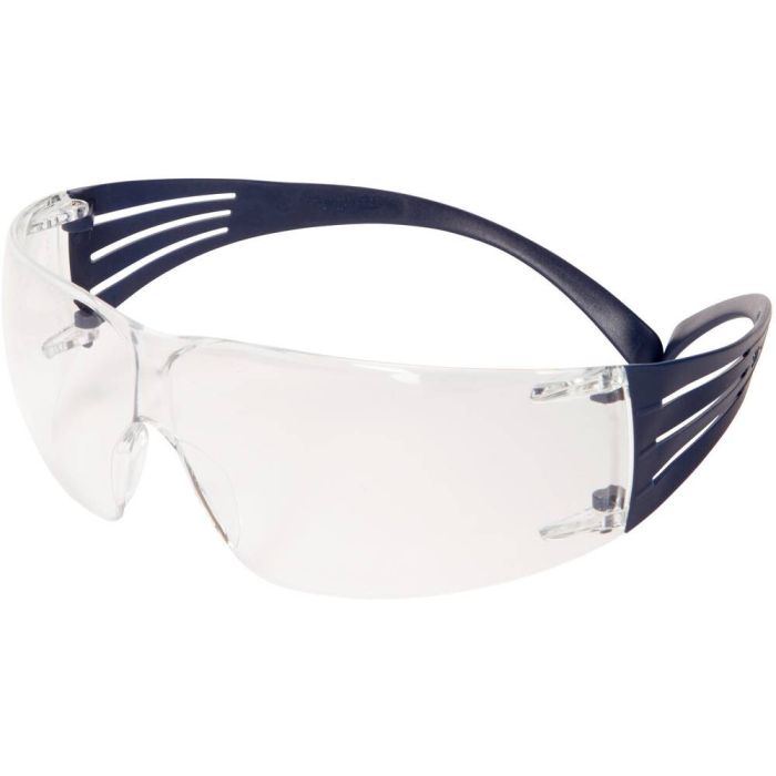 3M SecureFit SF201SGAF-BLU bril PC clear