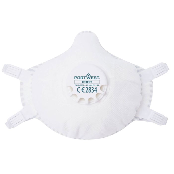 Portwest P307 FFP3 Ultimate herbruikbaar masker met ventiel (Pk5)