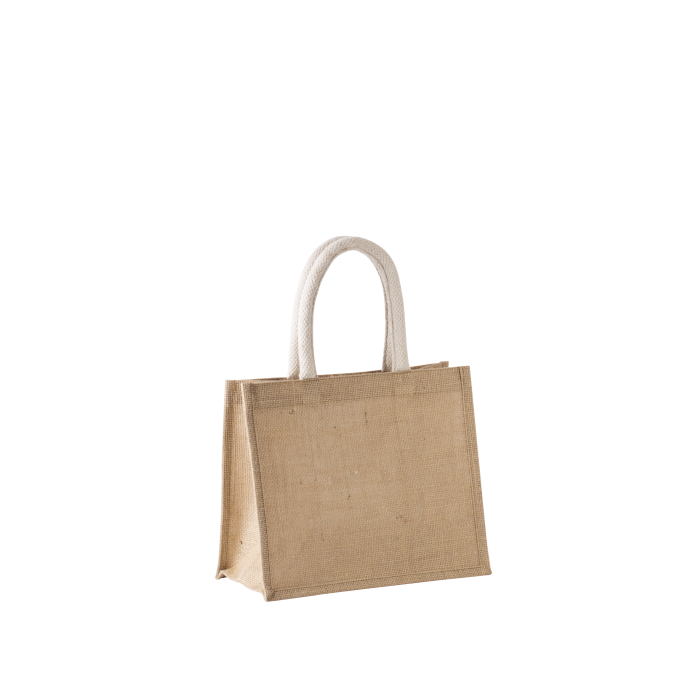 Kimood KI0273N Shopper van jutecanvas - middelgroot model Natural One Size