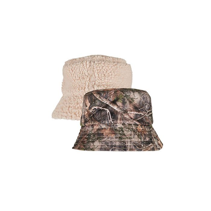 FLEXFIT FX5003RS Sherpa Real Tree Camo Reversible Bucket Hat