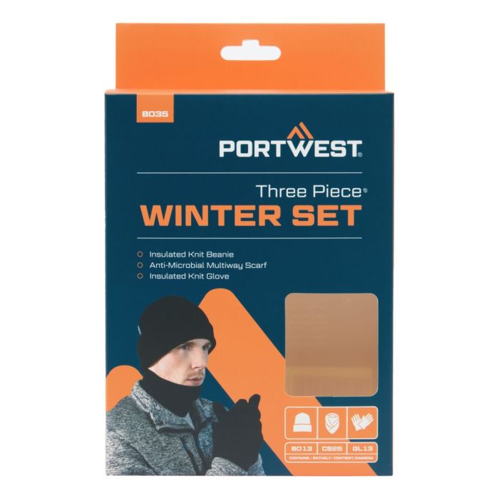 Portwest B035 Winter accessoireset (3pcs)