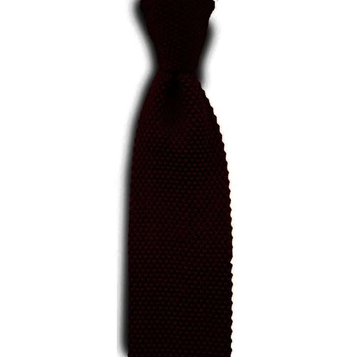 Sir Redman SR22057 ( SRTIE22057 ) gebreide stropdas cognac