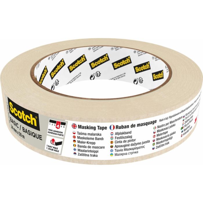 Scotch Premium 2450 afplaktape, 24mmx50m