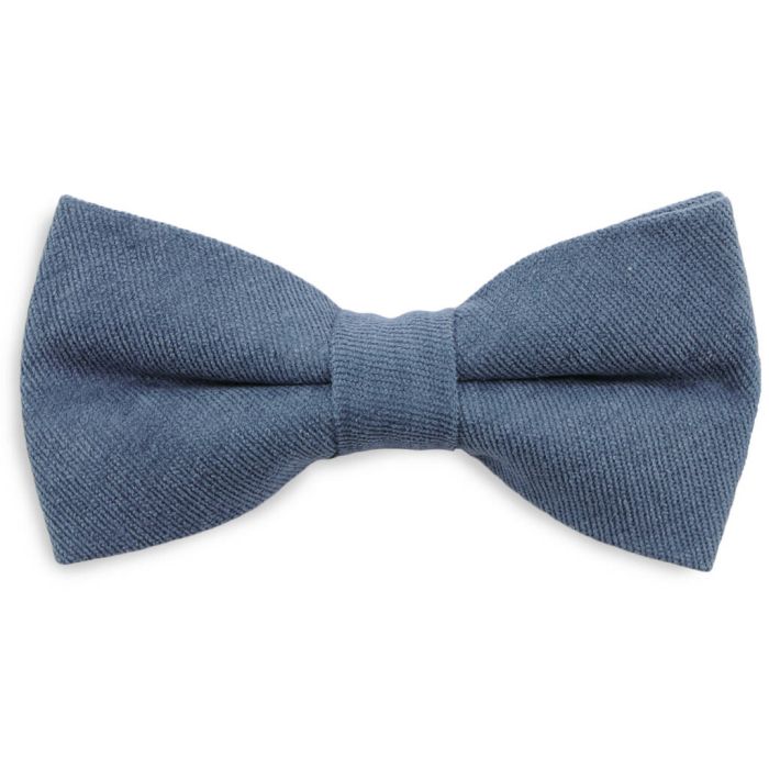 Sir Redman SR24075 ( SRBOWTIE24075 ) denimblauwe strik Soft Touch