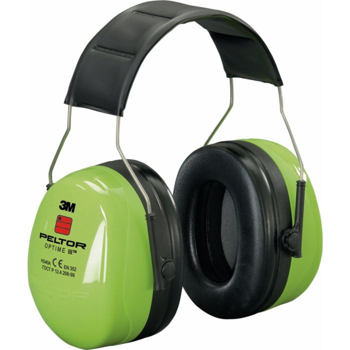 3M Peltor Optime III Gehoorkap Hi-Viz
