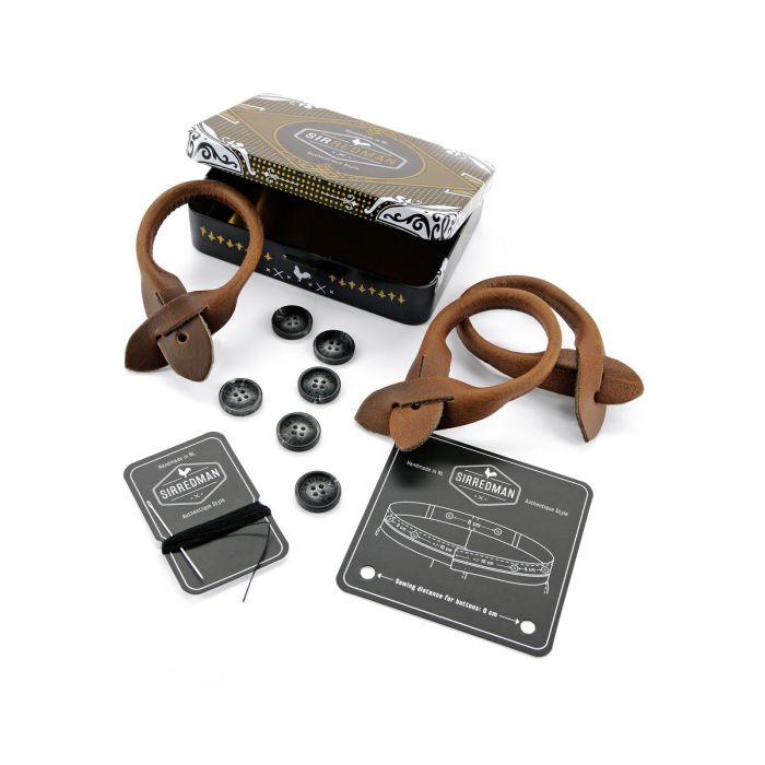 Sir Redman SR30002 (SR-ACC-BROWN) bretels accessoire set bruin