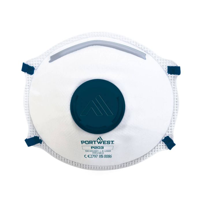 Portwest P203 FFP2 Dolomite Gevouwen Masker