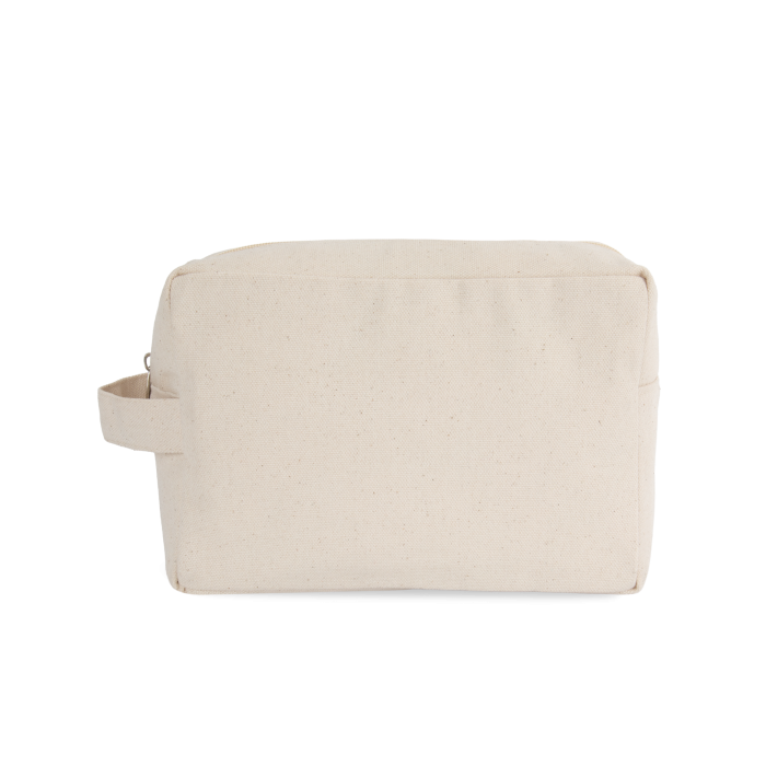 Kimood KI6303N Toilettas van biologisch katoen. Natural One Size
