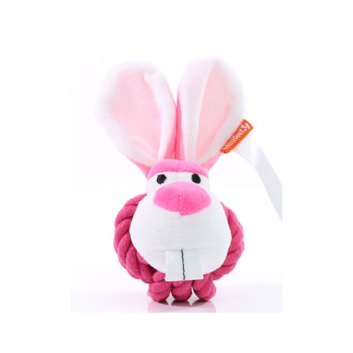 Mbw MBW170021 MiniFeet® Dog Toy Knotted Animal Rabbit