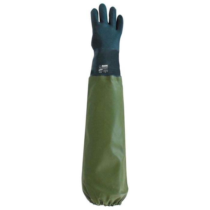 Dolfing PVC groen plukhandschoen rechts