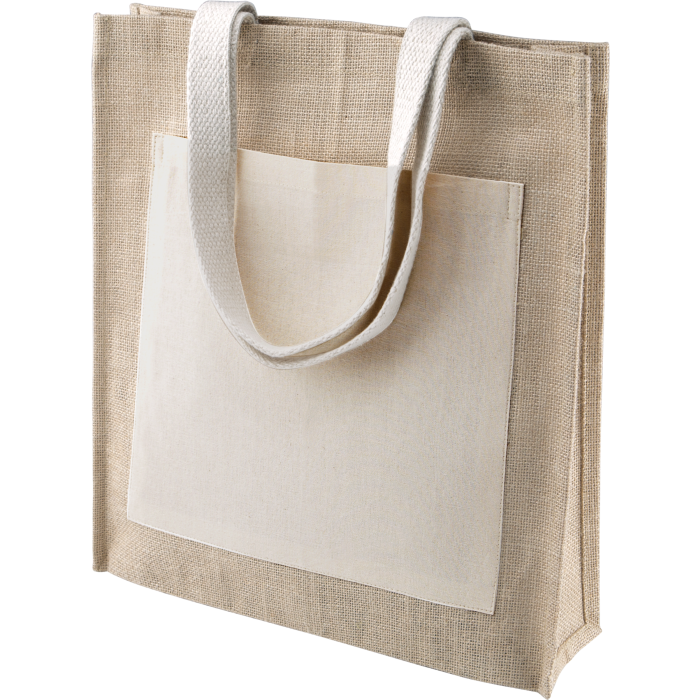 Kimood KI0221N Jute Shopper Natural One Size