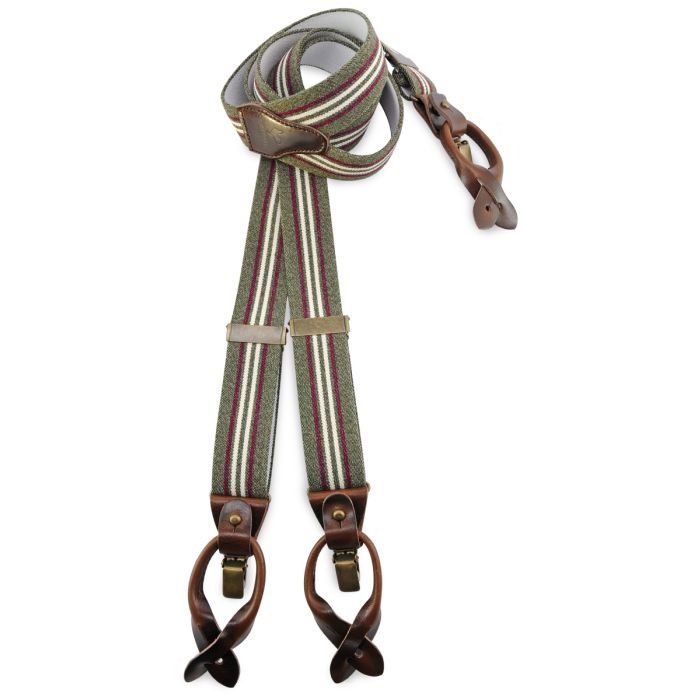 Sir Redman SR21277 ( SR277 ) luxe bretels Dock Worker groen