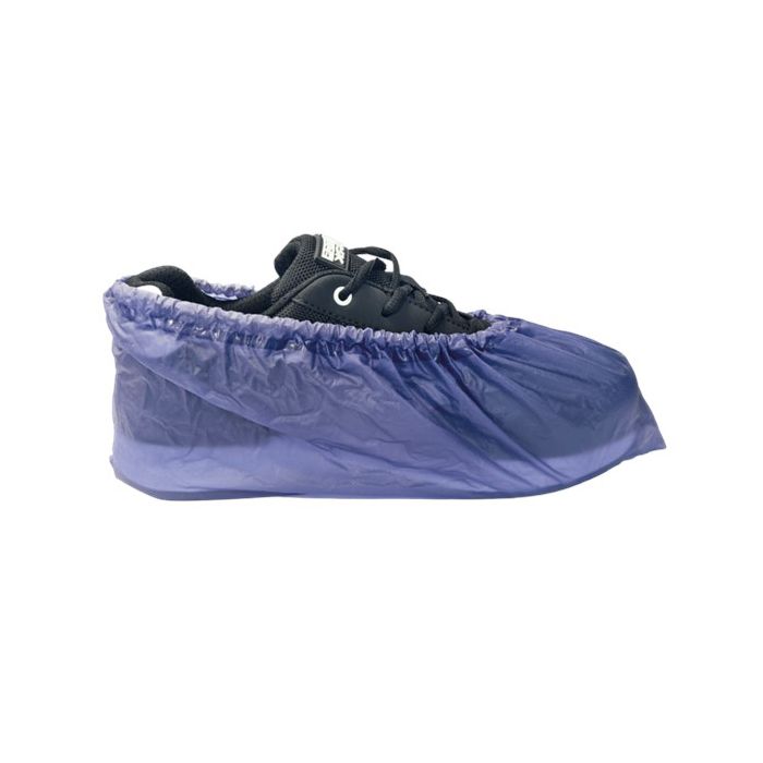 PSP Overschoen PVC Paars 130mu 38x16cm 100st