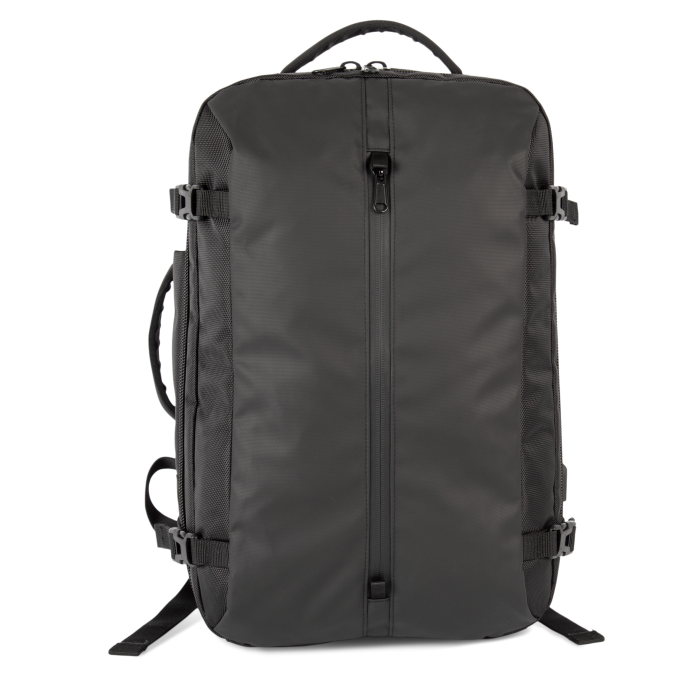 Kimood KI0933 Businessrugzak met laptopvak Black One Size