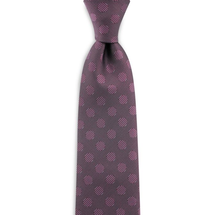 Sir Redman SR22031 ( SRTIE22031 ) stropdas Dressed Big Dot bordeaux
