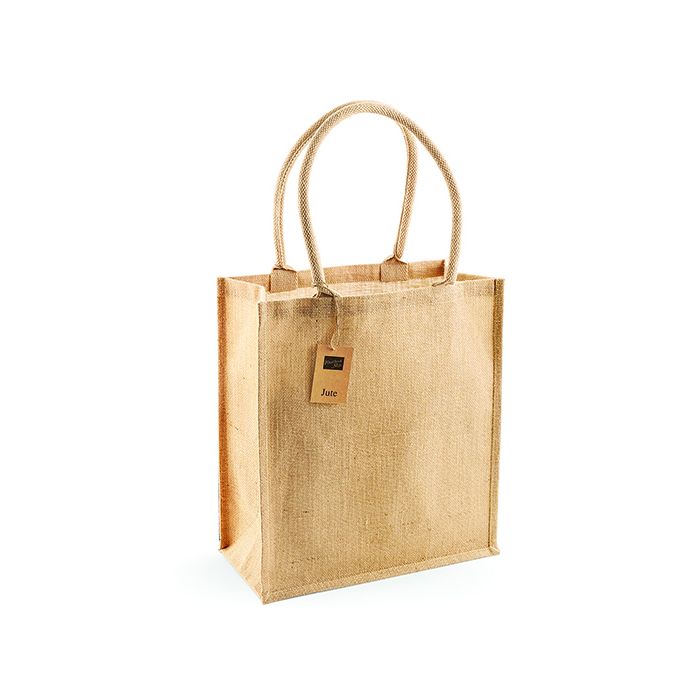 Westford Mill WM409 Jute Boutique Shopper
