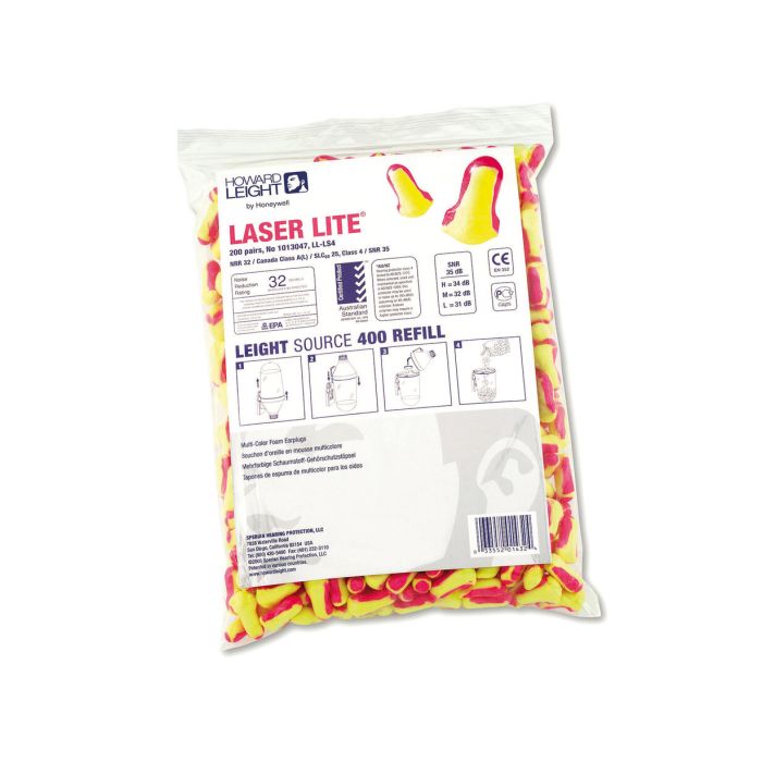 Howard Leight by Honeywell 1013047 Laser Lite Navulling Navulling voor Leight® Source 400 dispenser voor oordoppen