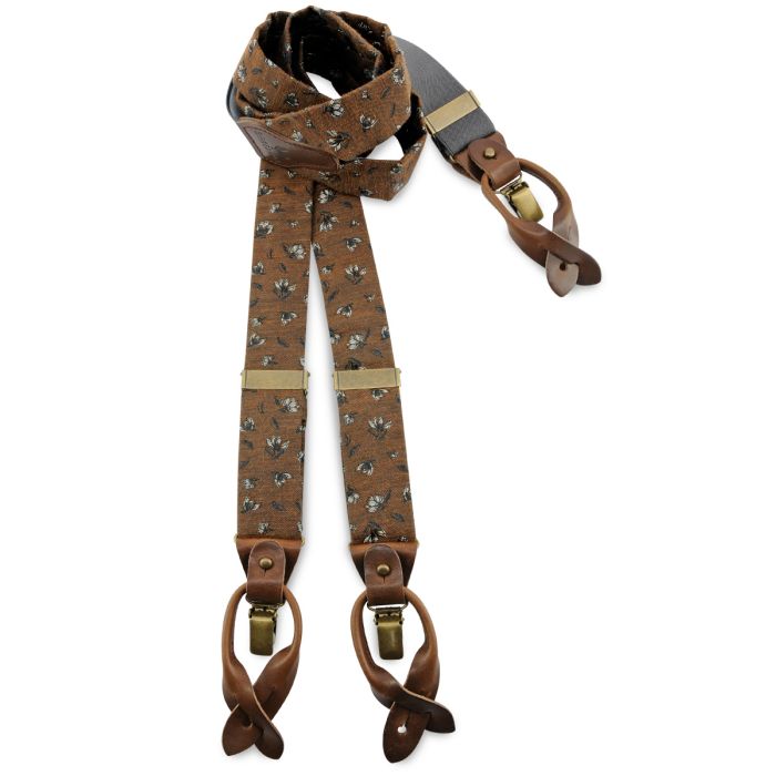 Sir Redman SR21332 ( SR332 ) luxe bretels Flower Finesse Brown