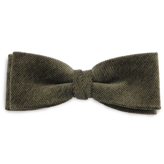 Sir Redman SR24017 ( SRBOWTIE24017 ) strik Corduroy legergroen