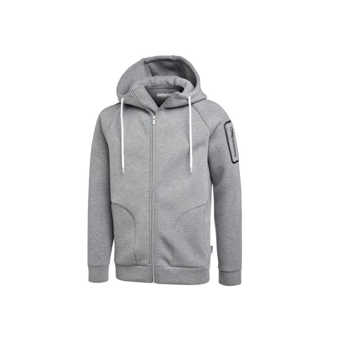 Matterhorn: Paccard Hoodie, Maat XL Grijs