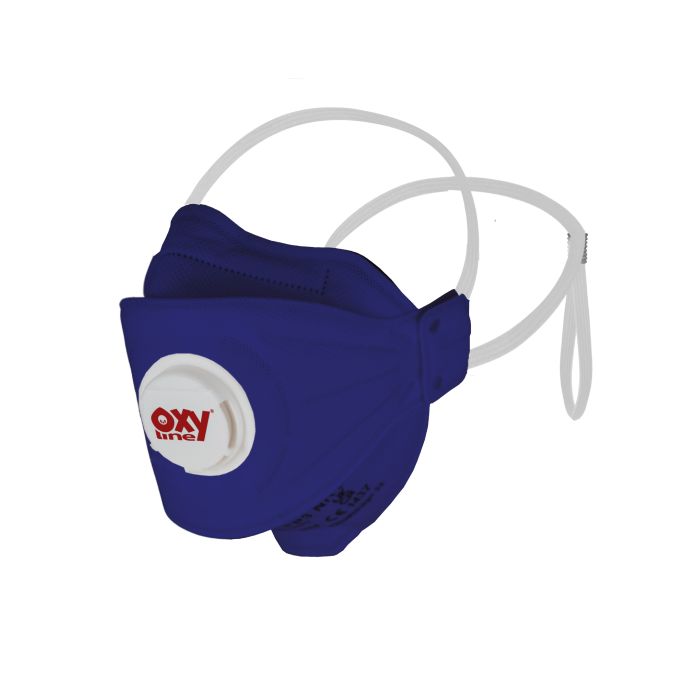 Oxyline: XA200V NR Blauw, FFP2