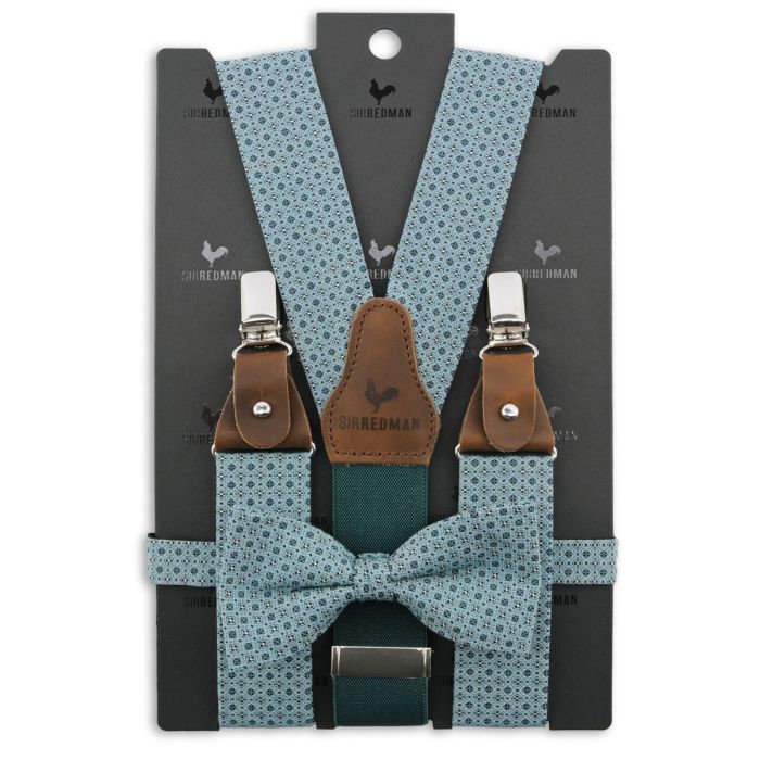 Sir Redman SR20142 ( SRCOMBI20142B ) bretels combi pack Cortese Classico turchese